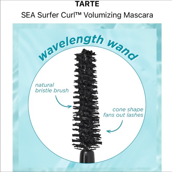 🔥 4/$20 TARTE Sea Surfer Curl Volumizing Mascara NWT - Picture 5 of 8